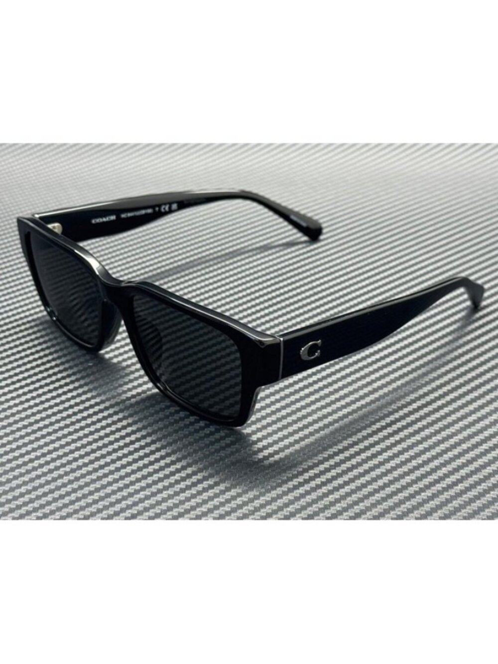 New Coach Men Black Sunglasses 55-18-145